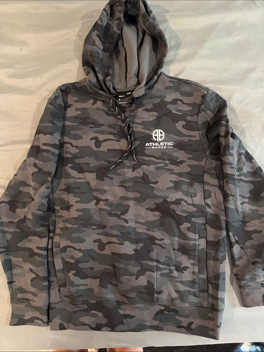GAP Athletic Ban Gray Camo Hoodie